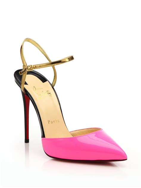 louis vuitton pink shoes men|hot pink christian louboutin heels.